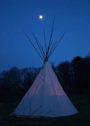 doupovské teepee tee-pee